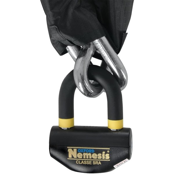 Oxford Oxford Nemesis 16mm Padlock Black - unpackaged BOM